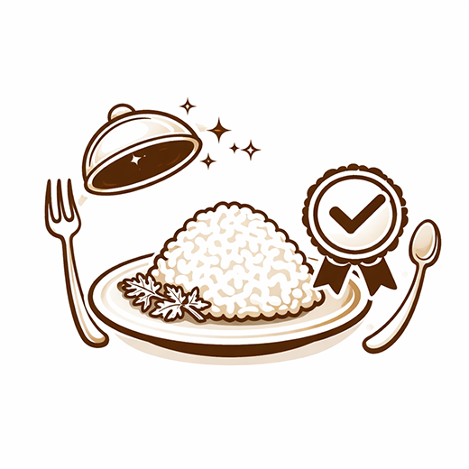 Icono Recomendado para recetas especiales y preparaciones donde el grano debe lucirse