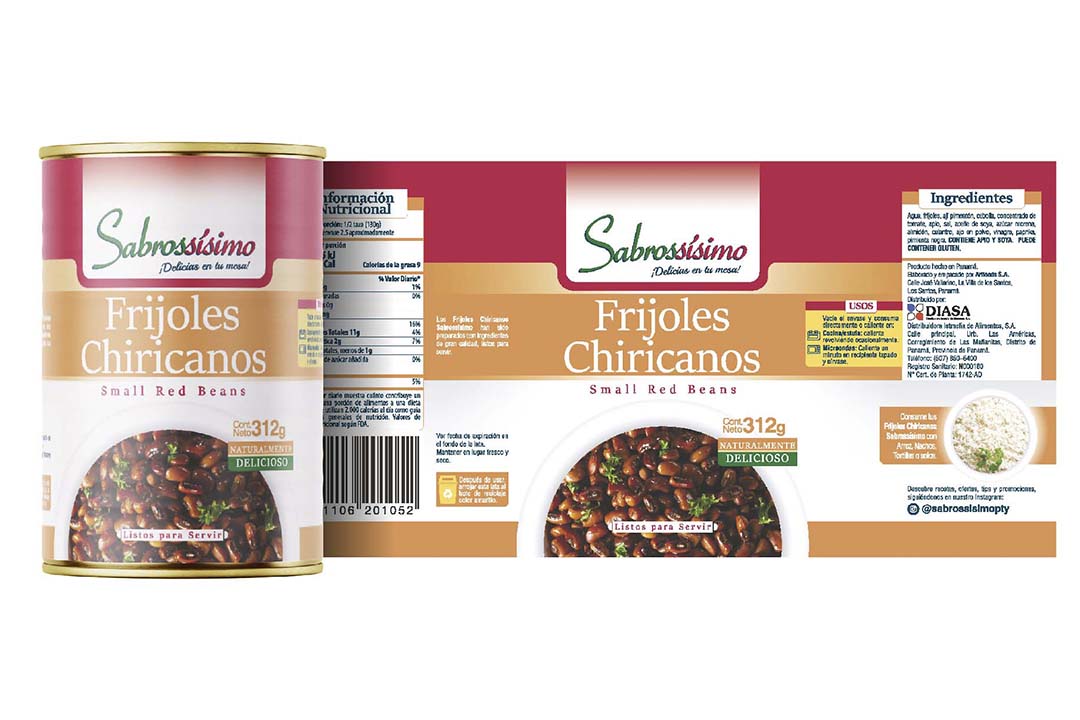 Frijoles chiricanos Sabrossisimo
