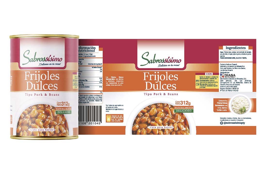 Frijoles dulces Sabrossisimo