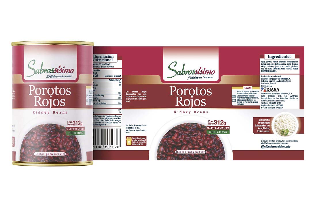 Porotos Rojos Sabrossisimo