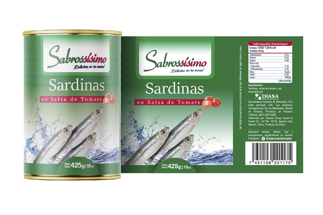 Sardinas tomate Sabrossisimo