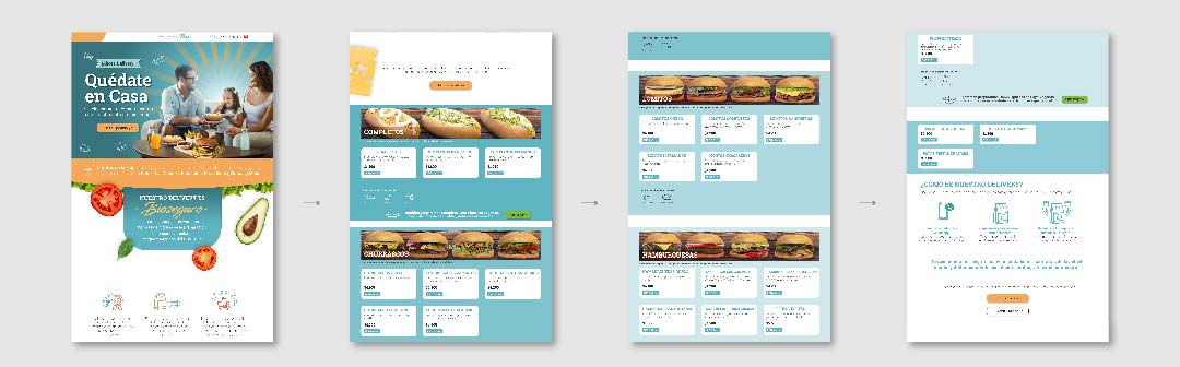 diseño de landing page