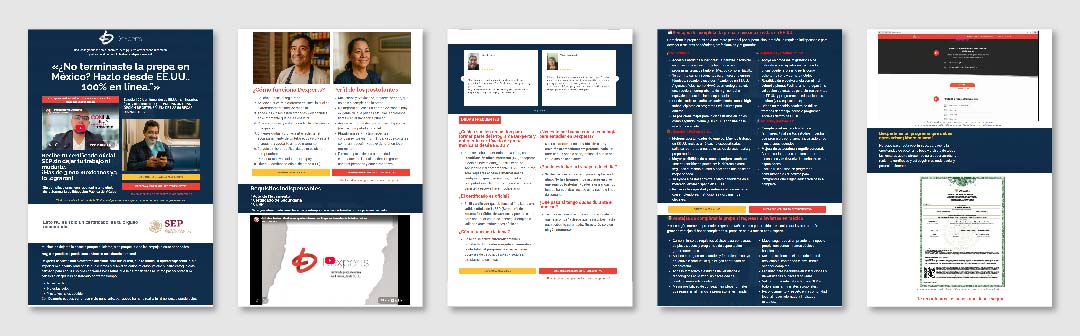 diseño web landing page