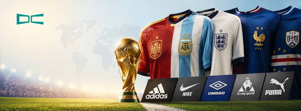 Camisetas y marcas ganadoras del mundial de futbol