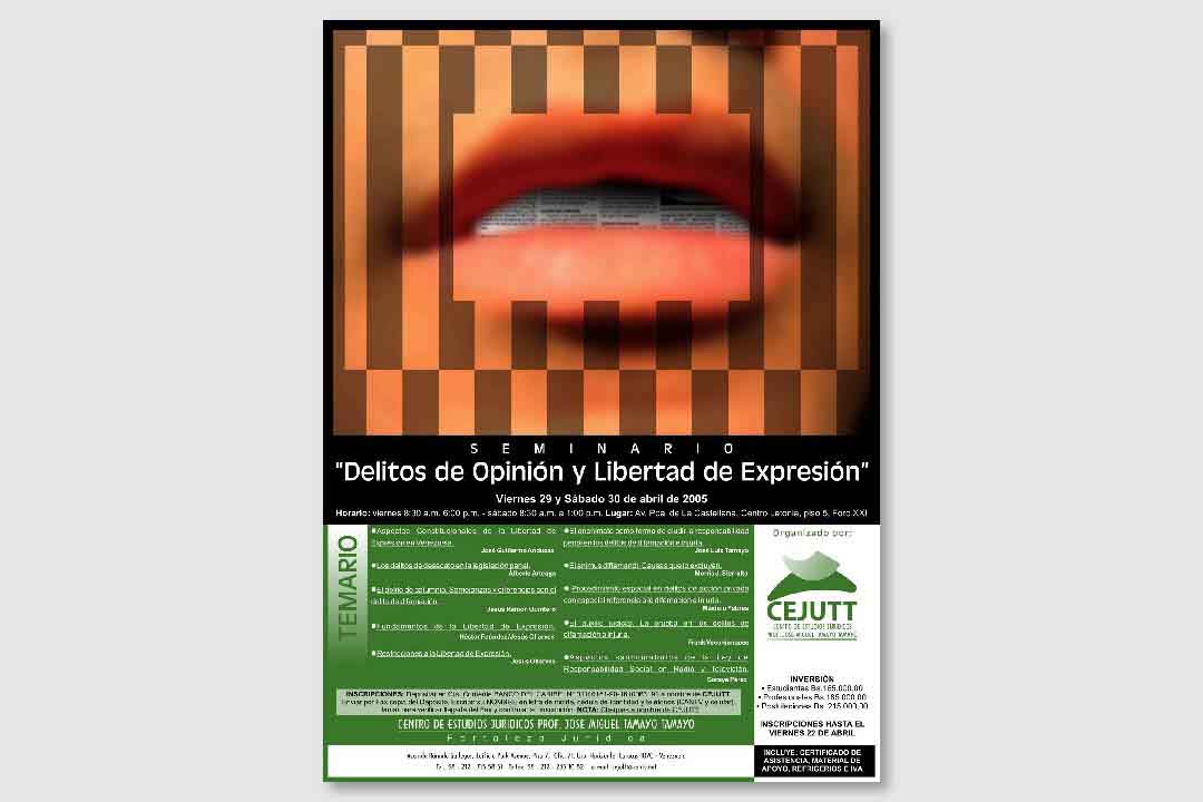 Poster de justicia