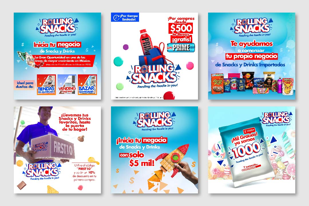 Redes Rolling Snacks 1